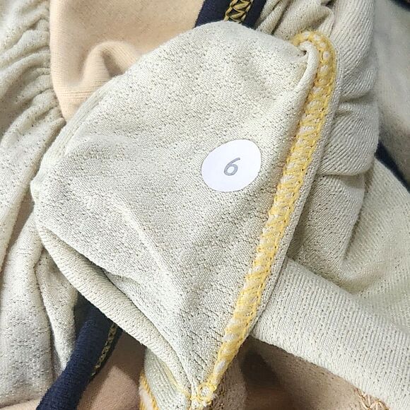 Lululemon No Limits Tank Top Shirt Size 6 Small Yellow Built In Bra Athletic - Picture 5 of 7